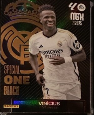 Vinicius Junior 2024 Panini Megacracks Black