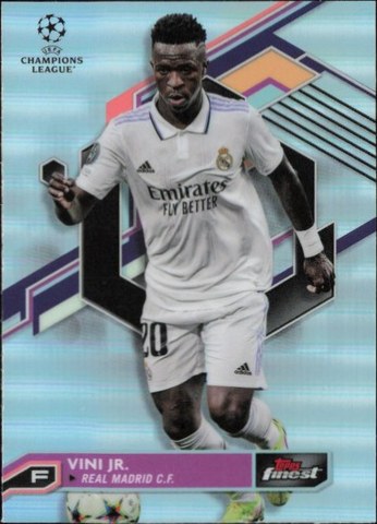Vinicius Junior 2023 Topps Finest Refractor