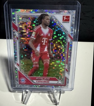 Michael Olise Topps Chrome Pulsar