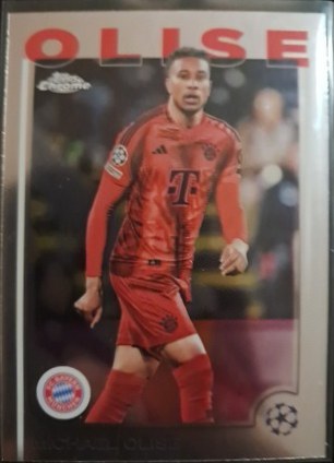 Michael Olise 2024 Topps Chrome Foil