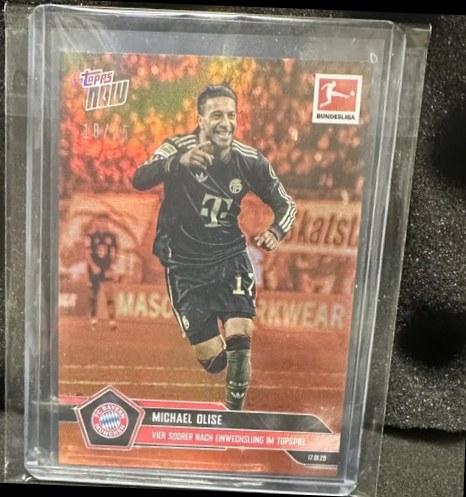 Michael Olise 2024 Topps Now /25