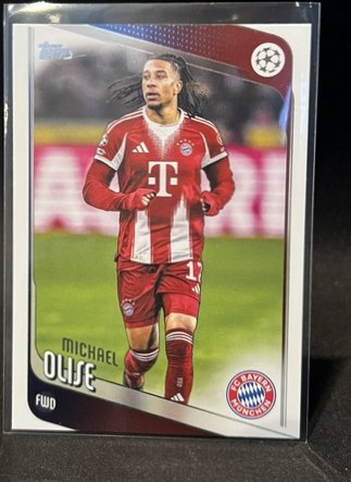 Michael Olise 2025 Topps Chrome /25