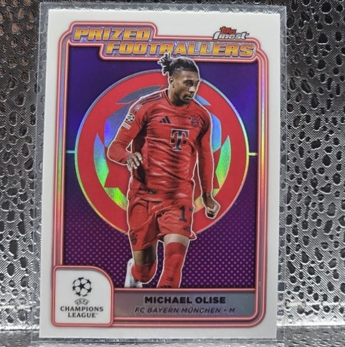 Michael Olise 2025 Topps Finest