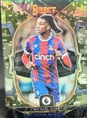 Michael Olise 2022 Panini Select Camo /225