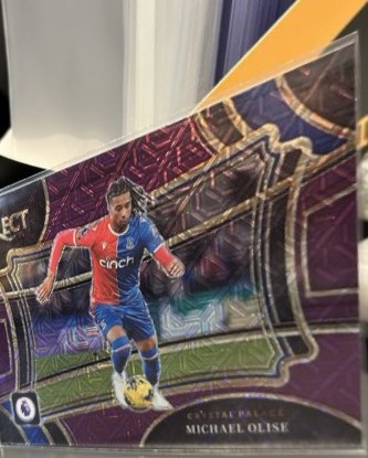 Michael Olise 2023 Panini Select Purple