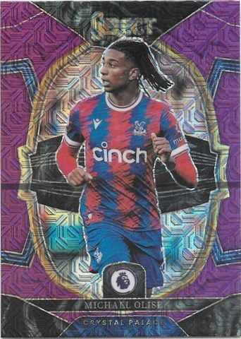 Michael Olise 2022 Panini Select Purple