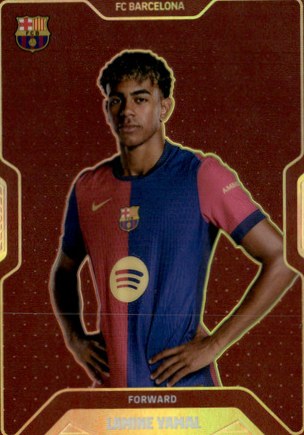 Lamine Yamal 2024 ElevenCard LaLiga Burgundy Refractor /149