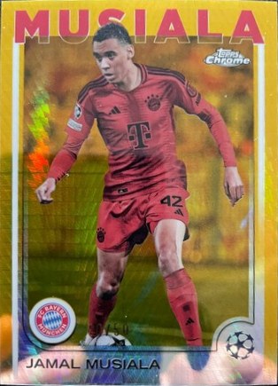 Jamal Musiala 2025 Topps Chrome /50