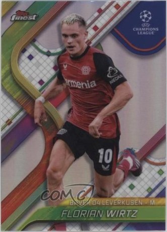 Florian Wirtz 2024 Topps Finest Refractor /14