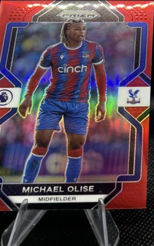 Michael Olise 2022 Panini Prizm Red Prizm /149