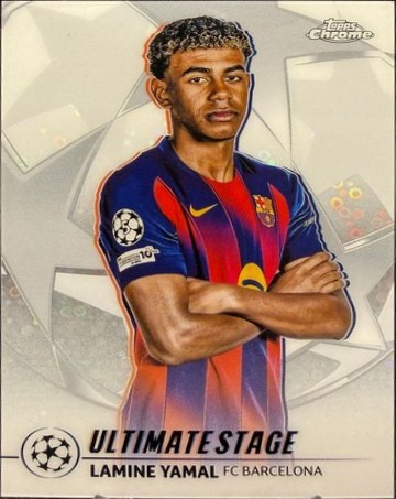 Lamine Yamal 2025 Topps UCC Flagship Chrome