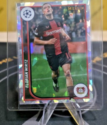 Florian Wirtz 2024 Topps Merlin Chrome /250