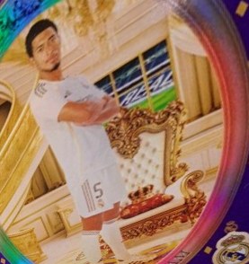 Jude Bellingham 2024 Topps UCC Flagship (UEFA Club Competitions) Purple Rainbow Foil /250 /250