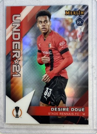 Desire Doue 2023 Topps Merlin Chrome Refractor