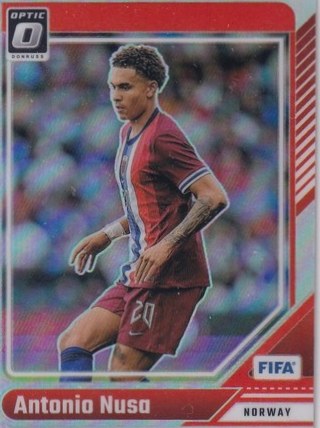 Antonio Nusa 2024 Panini Donruss Optic Silver Prizm