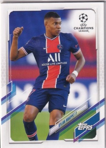 Kylian Mbappe 2020 Topps Chrome 85