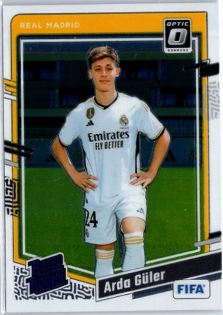 Arda Guler 2023 Panini Donruss Clasificación Óptica