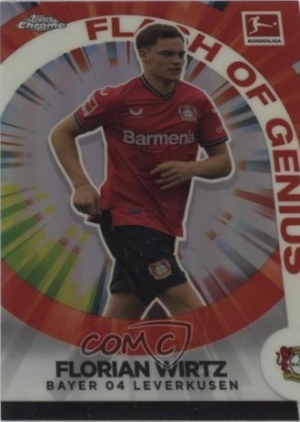 Florian Wirtz 2022 Topps Cromo Bundesliga /100