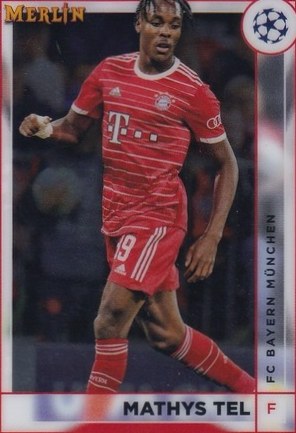 Mathys Tel 2022 Topps Merlin Chrome