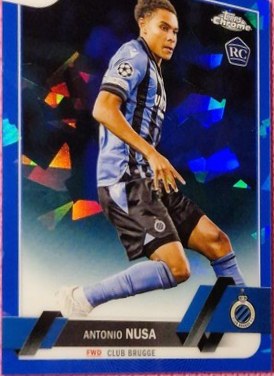 Antonio Nusa 2023 Topps Chrome Sapphire