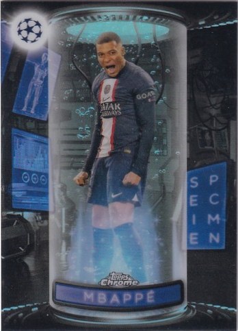Kylian Mbappe 2022 Topps Chrome S-9