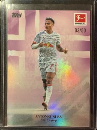 Antonio Nusa 2025 Topps International Stars /50