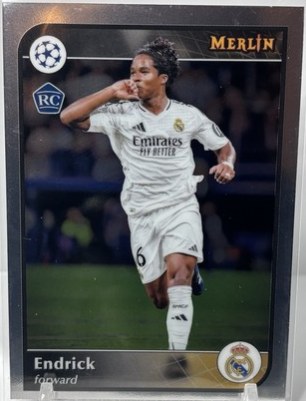 Endrick 2024 Topps Merlin Chrome