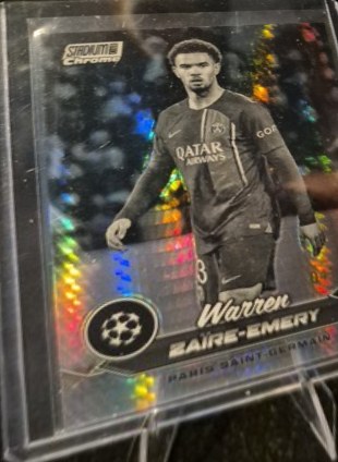 Warren Zaire-Emery 2023 Topps Stadium Club Chrome Black & White /299