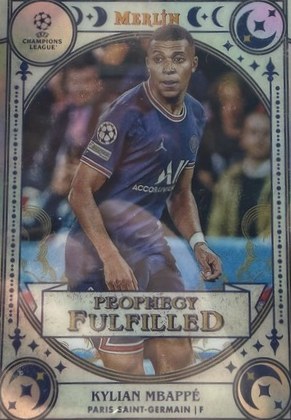 Kylian Mbappe 2021 Topps Merlin Chrome #PF-5