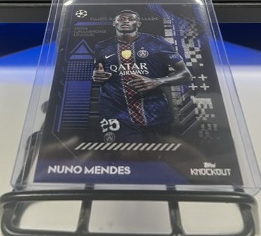 Nuno Mendes 2025 Topps UCC Knockout /25