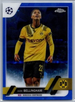 Jude Bellingham 2022 Topps Merlin Chrome Sapphire