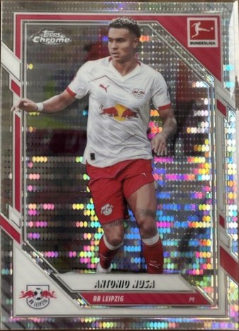 Antonio Nusa 2025 Topps Chrome Pulsar /25