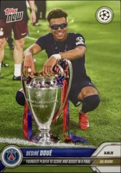Desire Doue 2024 Topps Now UEFA Club Competitions /5843