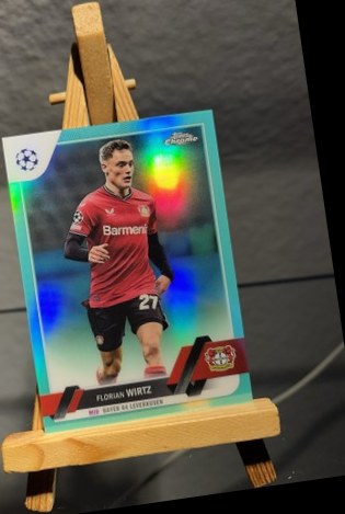 Florian Wirtz 2022 Topps Chrome Aqua Refractor /199