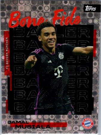 Jamal Musiala 2025 Topps FC Bayern München Team Set BB-5