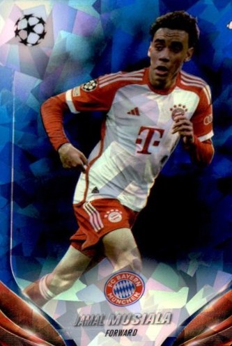 Jamal Musiala 2023 Topps Merlin Chrome Sapphire
