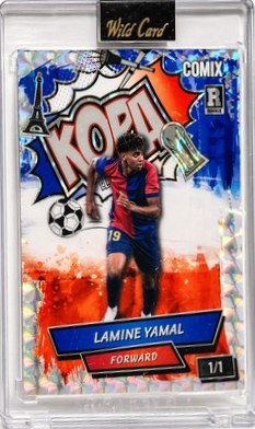 Lamine Yamal 2024 Panini Calcio Refractor 1/1