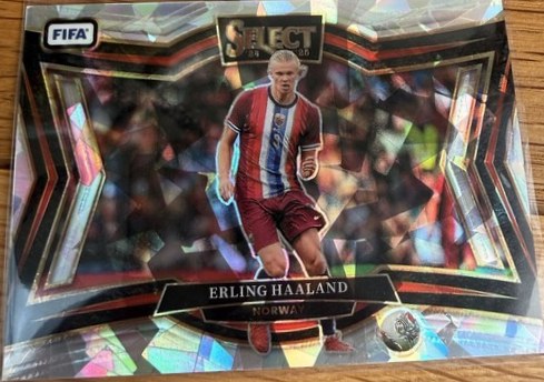 Erling Haaland 2024 Panini Select Tie-Dye Prizm