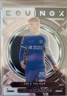 Cole Palmer 2023 Panini Obsidian Electric Etch Orange /99