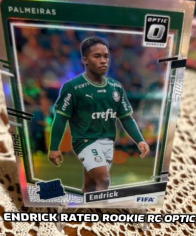 Endrick 2023 Panini Donruss Optic