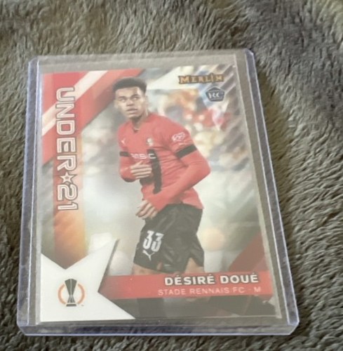 Desire Doue 2022 Topps Merlin UEFA Club Competitions