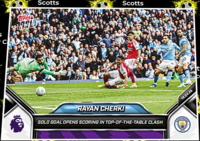 Rayan Cherki 2025 Topps NOW /177