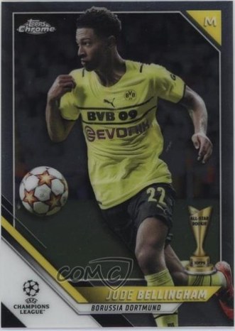 Jude Bellingham 2021 Topps Chrome UCL /69