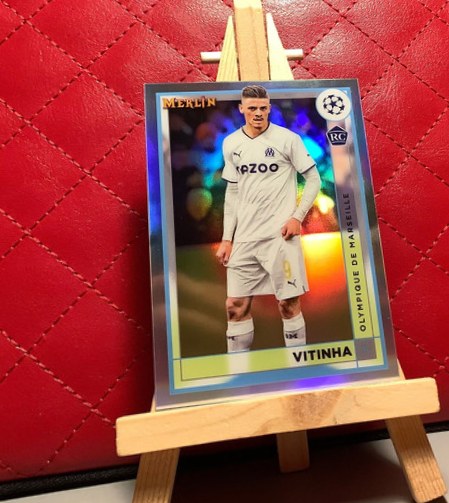 Vitinha 2023 Topps Merlin Chrome Refractor