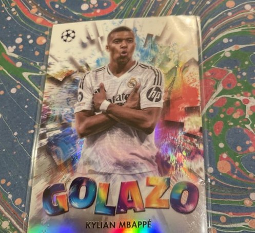Kylian Mbappe 2024 Topps Chrome GZ-71