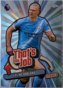 Erling Haaland 2026 Topps Chrome THJ-13