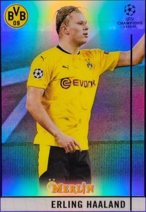 Erling Haaland 2020 Topps Merlin Chrome /299