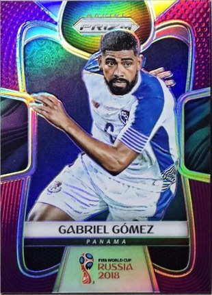 Gabriel Gomez 2018 Panini Prizm World Cup Purple Prizm /99