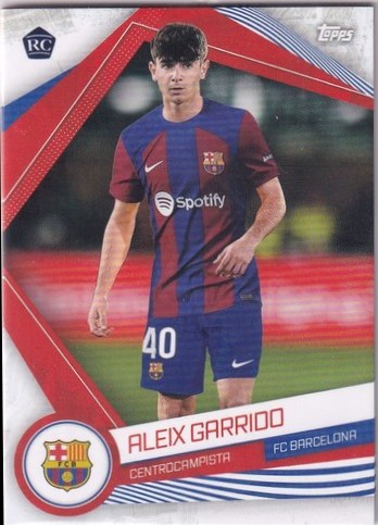 Aleix Garrido 2023 Topps FC Barcelona Fan Set BAR-19
