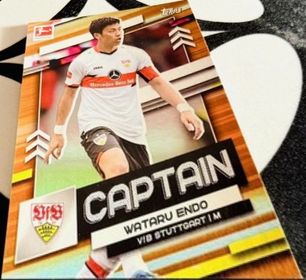 Endo 2021 Topps Flagship Captain Orange Foil /25